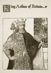 King Arthur of Britain, Illustration from 